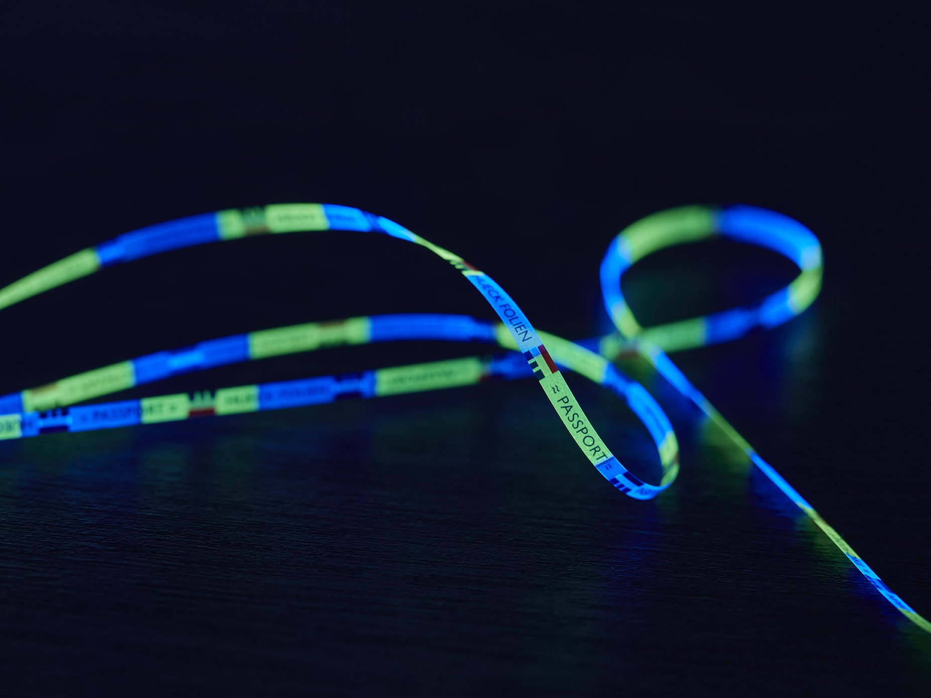 Hochsicherheitsfäden für Dokumente